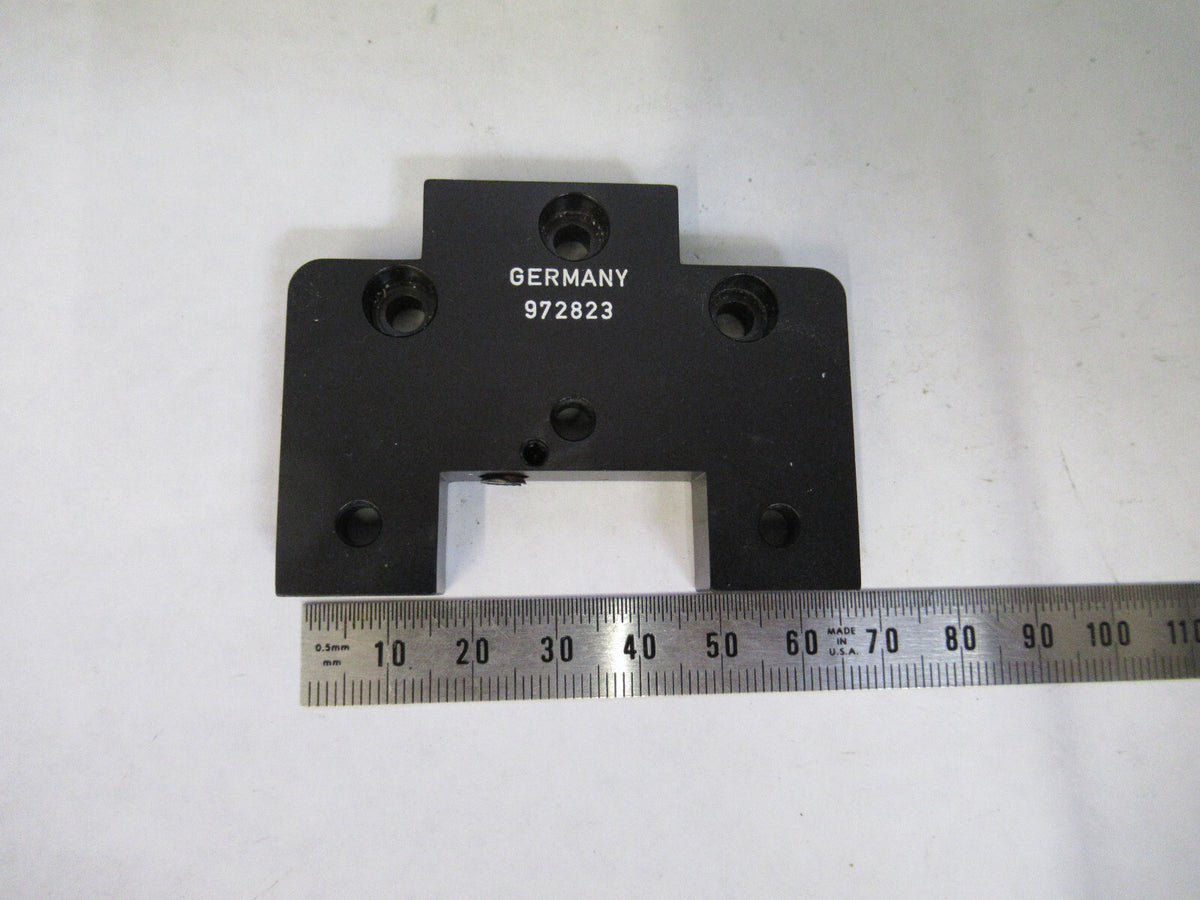 LEITZ WETZLAR GERMANY SPACER ADAPTER STAGE MICROSCOPE PART AS PICTURED X2-A-23