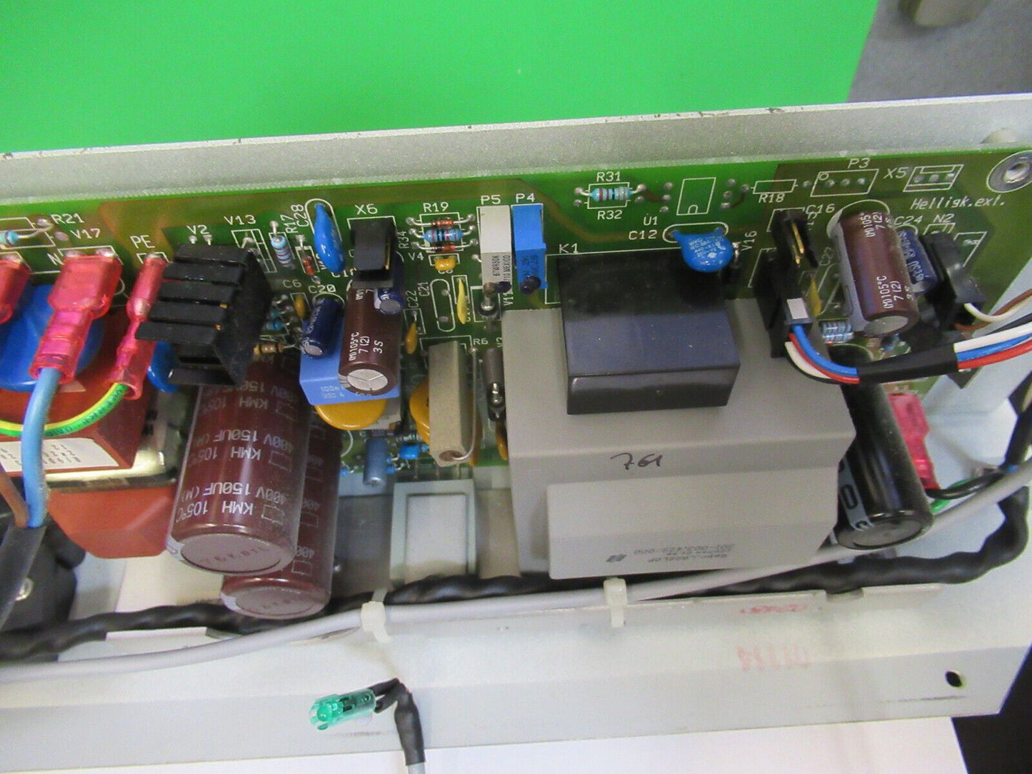 LEICA DMRB POWER SUPPLY ASSEMBLY GERMANY MICROSCOPE PART AS PICTURED &R6-A-114