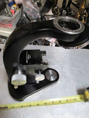 LEITZ POL POLARIZER GERMANY LIMB KNOBS STAGE MICROSCOPE PART AS PICTURED &TC-4