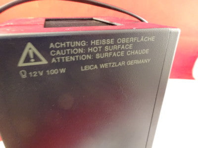 Leica Dmr Germany Lamp Illuminator Housing 504016 Microscope Part