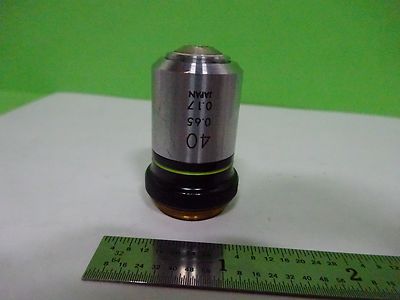 Microscope Part Objective Olympus Japan 40X Optics