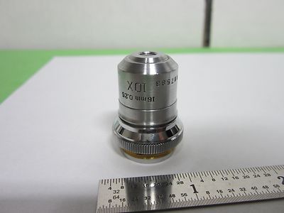 Optical Microscope 10X Objective Bausch & Lomb B&l Optics