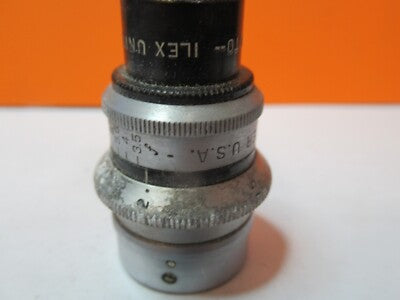 Antique Cine Ilex Lens Univar Rare Fair Optics