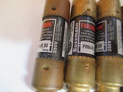 LOT INDUSTRIAL FUSES FUSE FRN-R-25 AS PICTURED &3K-A-91