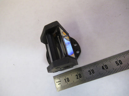 ANTIQUE BAUSCH LOMB PRISM HEAD OPTICS MICROSCOPE PART AS PICTURED 72-C-17