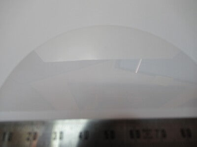 SAPPHIRE WAFER SINGLE CRYSTAL HALF PIECE ALUMINUM OXIDE AS PICTURED &18-A-60