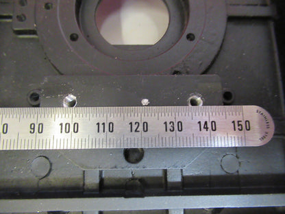 Meiji Japan Xy Table Stage Microscope Part