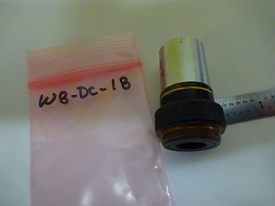 MICROSCOPE PART OBJECTIVE OLYMPUS M20 OPTICS AS IS BIN#W8-DC-18