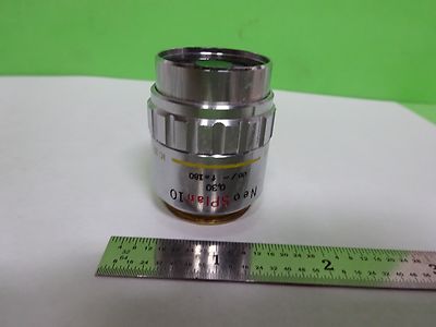 Microscope Part Objective Olympus NEOPlan 10X Dic Japan Optics