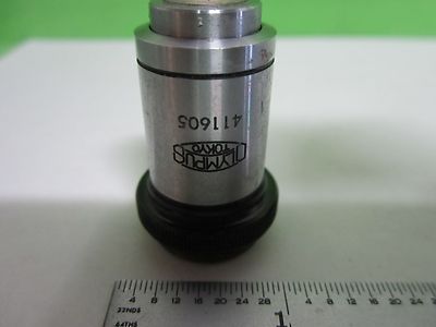Microscope Part Olympus Japan Objective Hi 100X Optics