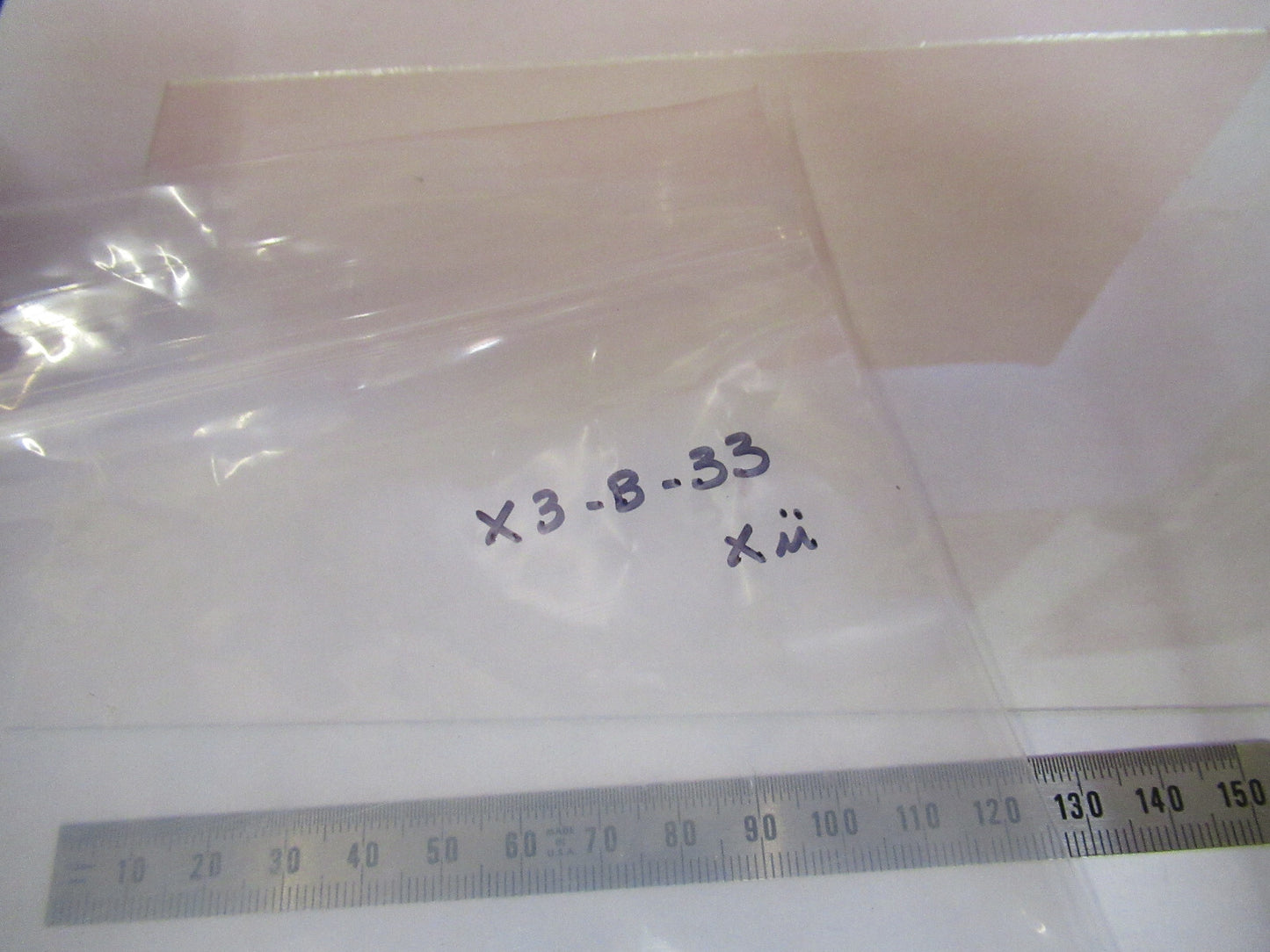 OPTICAL BK7 GLASS COATED LARGE PLATE WINDOW LASER OPTICS X3-B-33