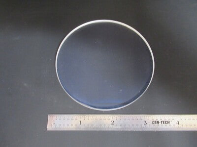 Optical BK7 Glass Round Window Plate 3.375" Diameter Optic