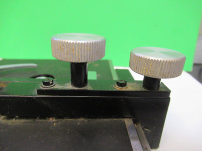 FOR PARTS BAUSCH LOMB ANTIQUE XY STAGE TABLE MICROSCOPE PART AS PICTURED H3-B-24