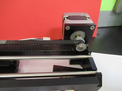 INTERESTING DC MOTOR ASSEMBLY POSITIONING MICROSCOPE PART AS PICTURED &Q1-A-18