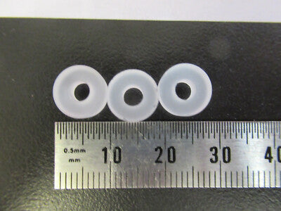 Optical HP Lot 3 Ea Fused silica Donuts Laser Optics