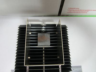 MICROSCOPE PART POLYVAR REICHERT LEICA HEAT SINK LAMP OPTICS AS IS BIN#P1-22
