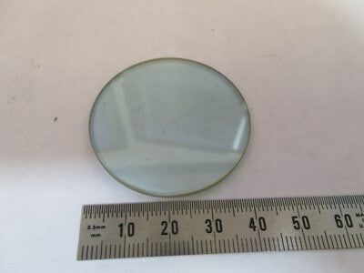 OPTICAL HEAT ABSORBING GLASS FILTER MICROSCOPE PART OPTICS AS PICTURED &P6-A-68