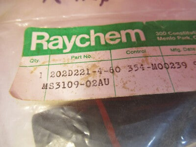 Raychem 202D221-4-60 MS3109-02AU Shrink Tubing Boot