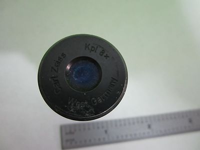 MICROSCOPE PART EYEPIECE CARL ZEISS KPL 8X GERMANY OPTICS AS IS BIN#T1-25