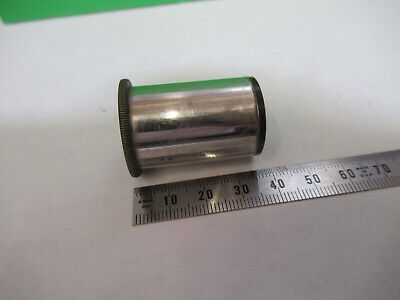 ANTIQUE BAUSCH LOMB OCULAR 10X EYEPIECE MICROSCOPE PART AS PICTURED A9-B-33