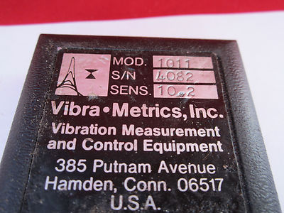 ACCELEROMETER VIBRA-METRICS M1011 VIBRATION TESTER  #7C