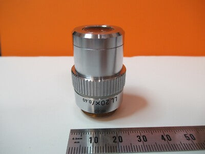 Ernst Leitz Objective LL20X Infinity Lens Microscope Optics