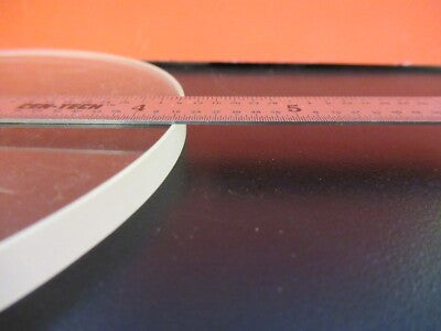 Optical Huge Glass Plate 4.25" Diameter Optics