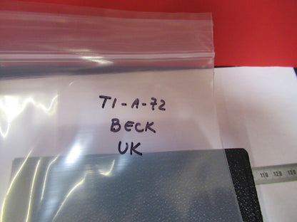 BECK LONDON FILAR MEASURING OCULAR EYEPIECE MICROSCOPE PART AS PICTURED T1-A-72