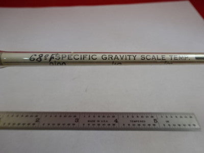 DENSITOMETER HYGROMETER SPECIFIC GRAVITY TESTER AS IS 29-A-05