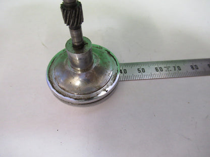 ANTIQUE BAUSCH LOMB BRASS KNOBS ASSEMBLY MICROSCOPE PART AS PICTURED  V1-A-30