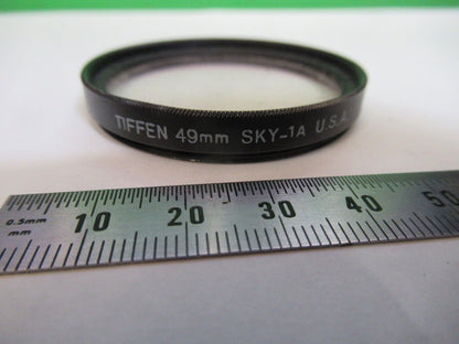 CAMERA LENS COVER FILTER TIFFEN SKYLIGHT 1A 49mm AS PICTURED R2-A-114