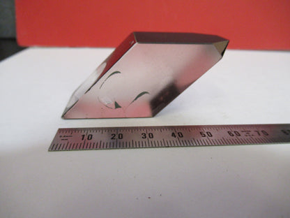 ZEISS GERMANY GLASS PRISM HEAD OPTICS MICROSCOPE PART AS PICTURED Y5-A-59