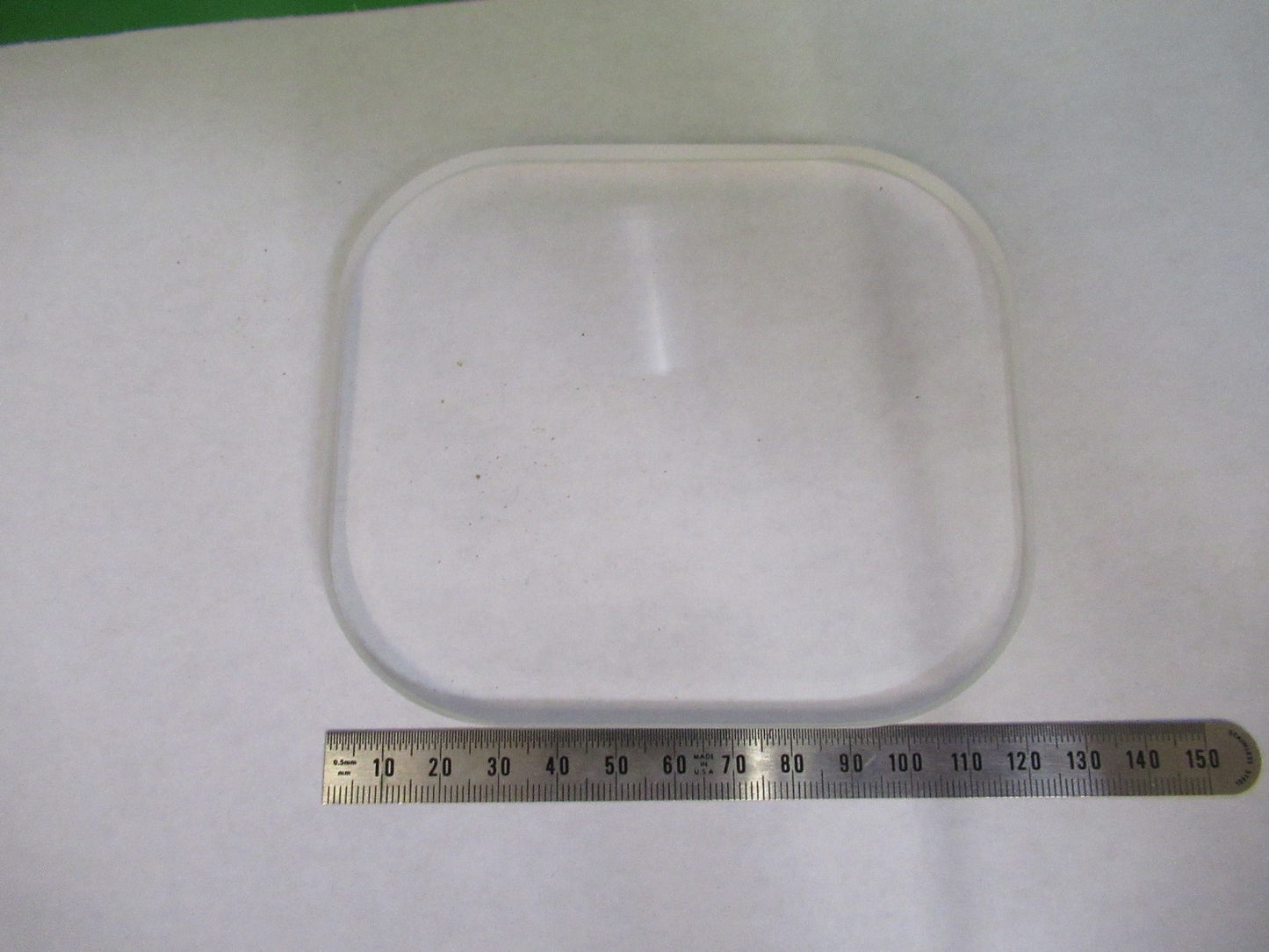 OPTICAL BK7 WINDOW HUGE THICK LASER OPTICS NICE AS PICTURED U8-A-110