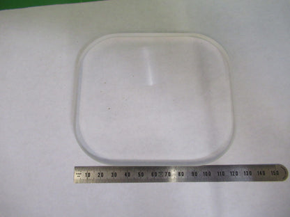 OPTICAL BK7 WINDOW HUGE THICK LASER OPTICS NICE AS PICTURED U8-A-110