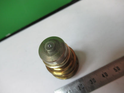 ANTIQUE BAUSCH LOMB OBJECTIVE 1.9mm LENS  MICROSCOPE PART AS PICTURED T5-A-94