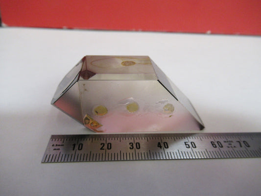 WILD HEERBRUGG SWISS GLASS PRISM M20 MICROSCOPE PART AS PICTURED T8-B-02