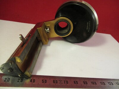 Antique Ernst Leitz Germany Nosepiece Stage Microscope Part Optics AS Pic
