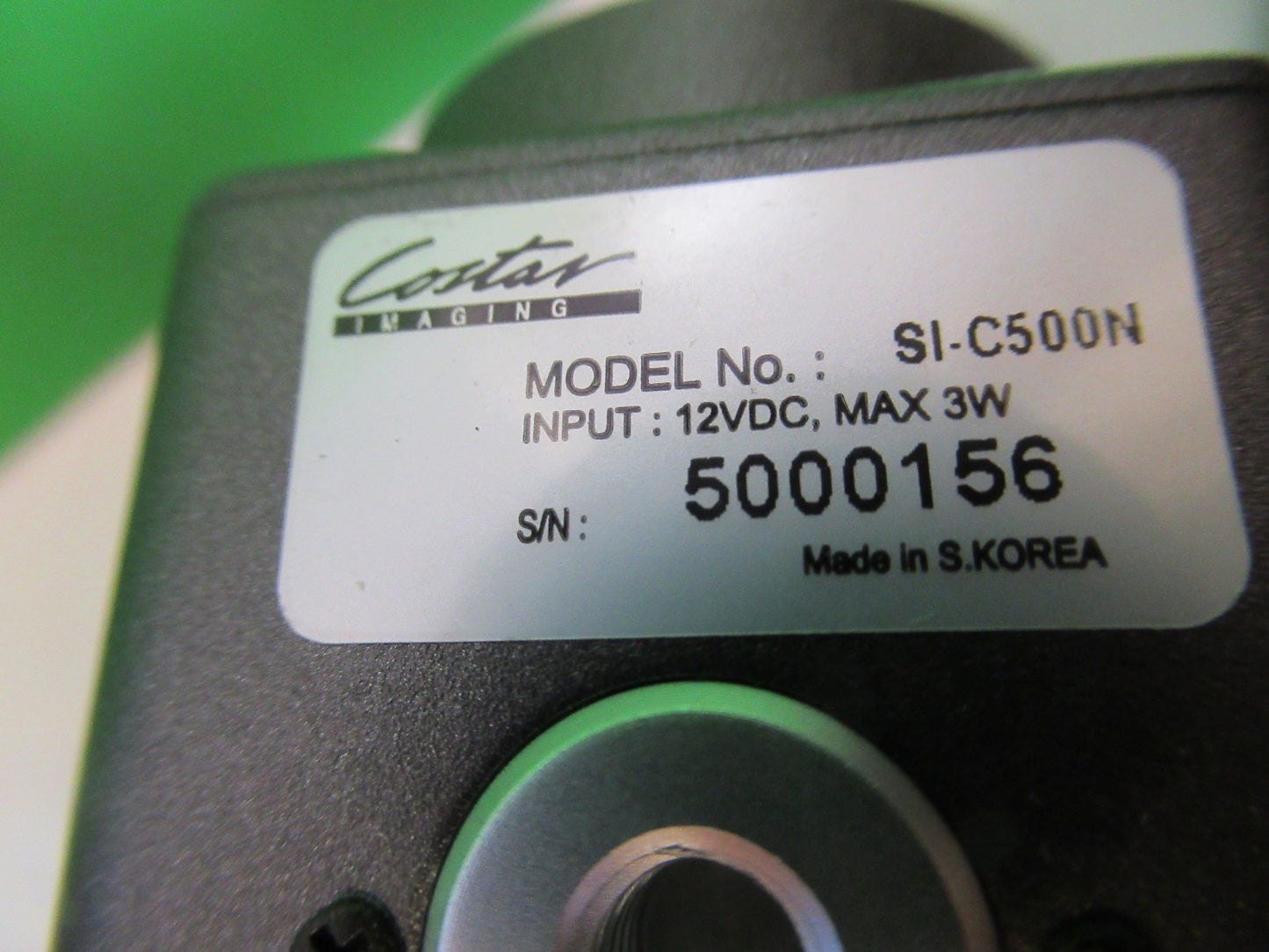 BIOMEDX CAMERA  COSTAR IMAGING ASSEMBLY MICROSCOPE PART AS PICTURED T3-B-31