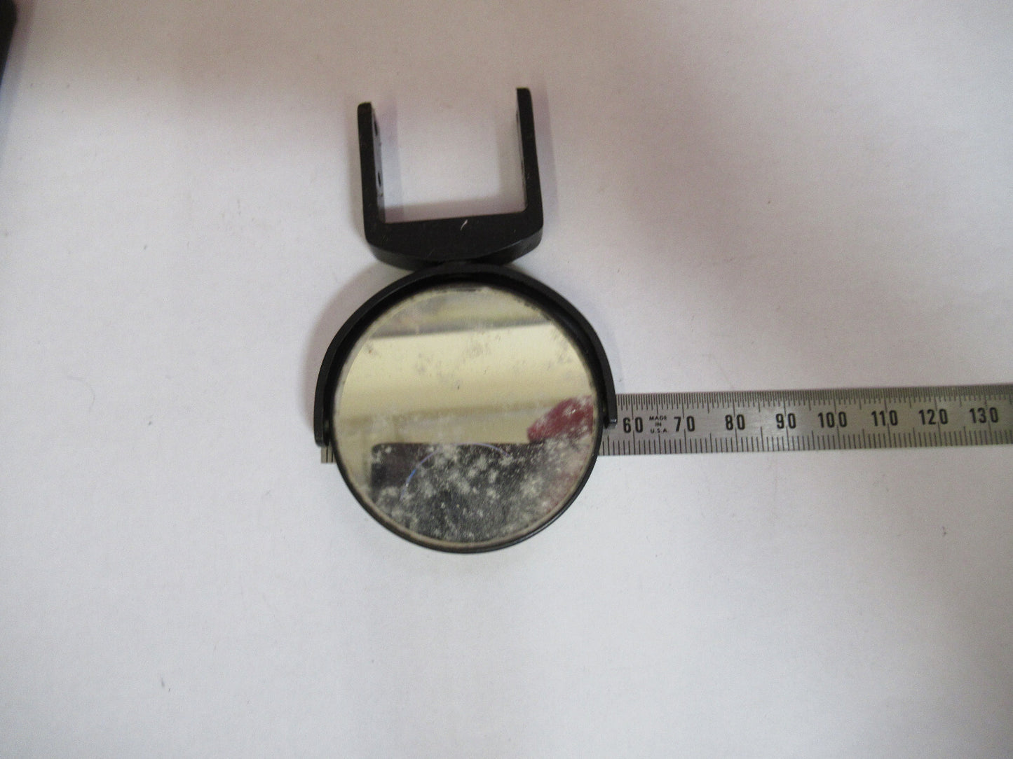 ANTIQUE AO SPENCER MIRROR ASSEMBLY OPTICS MICROSCOPE PART AS PICTURED S4-B-73
