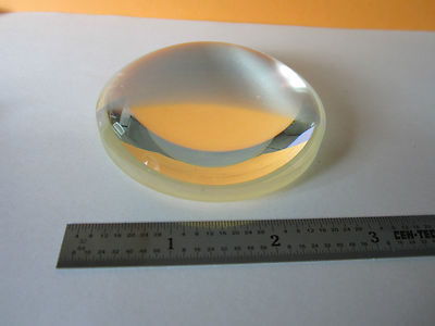 Optical Convex Lens Made with Weird Yellow Tint Glass Laser Optics