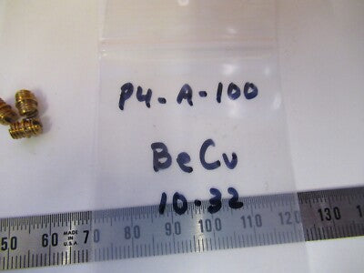 PCB PIEZOTRONICS LOT ACCESSORIES stud BeCu copper 10-32 AS PICTURED P4-A-100