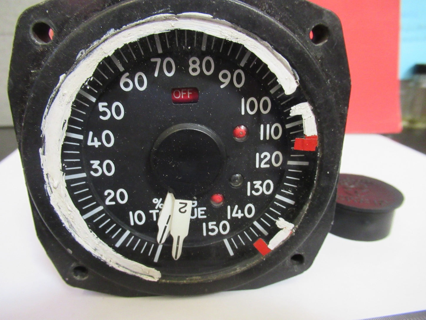 SIKORSKI INDICATOR AIRCRAFT DUAL TORQUE 472638-3 AS PICTURED  t8-b-04