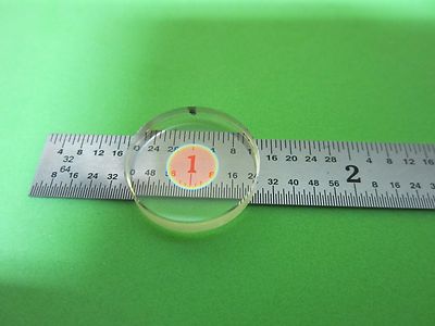 OPTICAL ZERODUR COATED WINDOW ATOMIC CLOCK OR GYRO LASER OPTICS  BIN#40-N