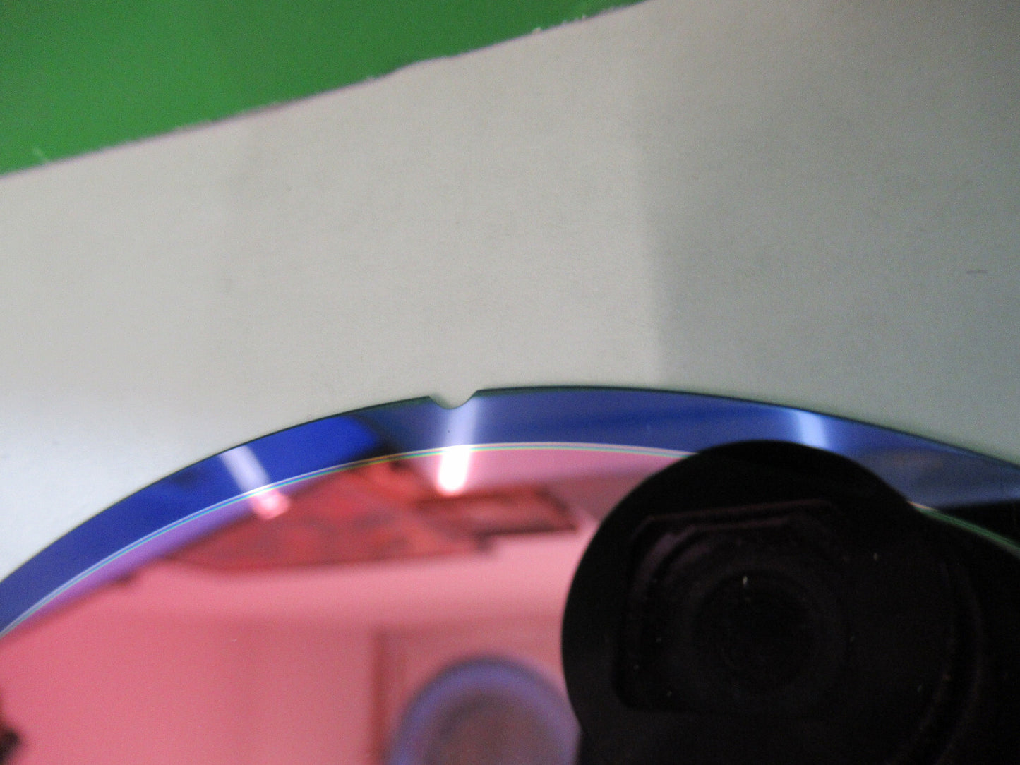 SILICON WAFER SINGLE CRYSTAL 5" DIAMETER COATED AS PICTURED &S8-A-77