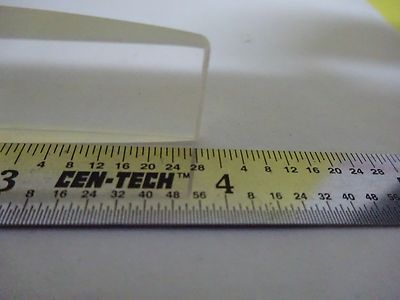 OPTICAL BI CONVEX RECTANGULAR LENS LASER OPTICS BIN#P7-43
