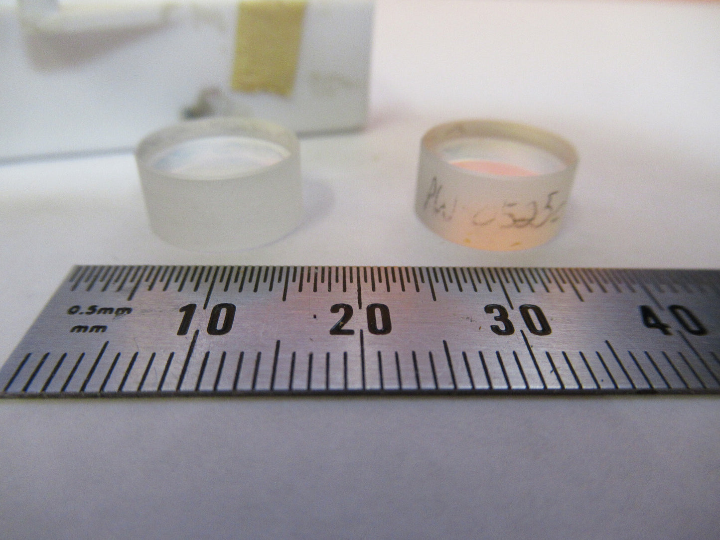 OPTICAL ex-NASA COATED LOT LENS PRO LASER OPTICS AS PICTURED Y1-A-26