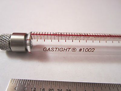 HAMILTON GLASS SYRINGE 2.5 ml GAS CHROMATOGRAPHY BIN#1C