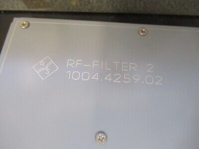 BOARD for ROHDE & SCHWARZ EMI TEST RECEIVER RF FILTER 1004.4259.02 &4B-A-78