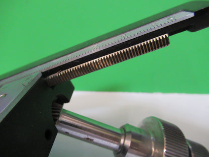 REICHERT AUSTRIA XY STAGE CLIP MICROSCOPE PART AS PICTURED X5-A-61