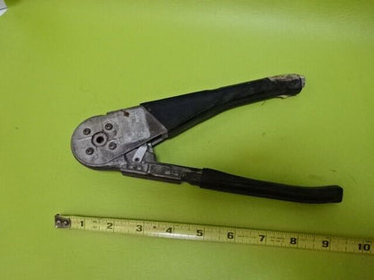 FOR PARTS UNKNOWN MAKER CRIMPING TOOL [rusty] AS IS #TA-3-5